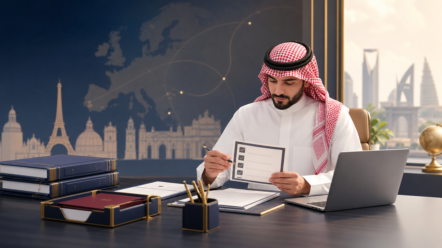 وثائق تأشيرة شنغن من السعودية: ما الذي يحتاج إلى ترجمة؟